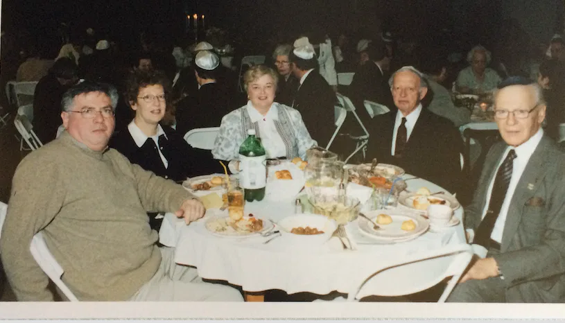 Cieplinskis, Peter Herschorn, Bev Parsons and Morris Strug