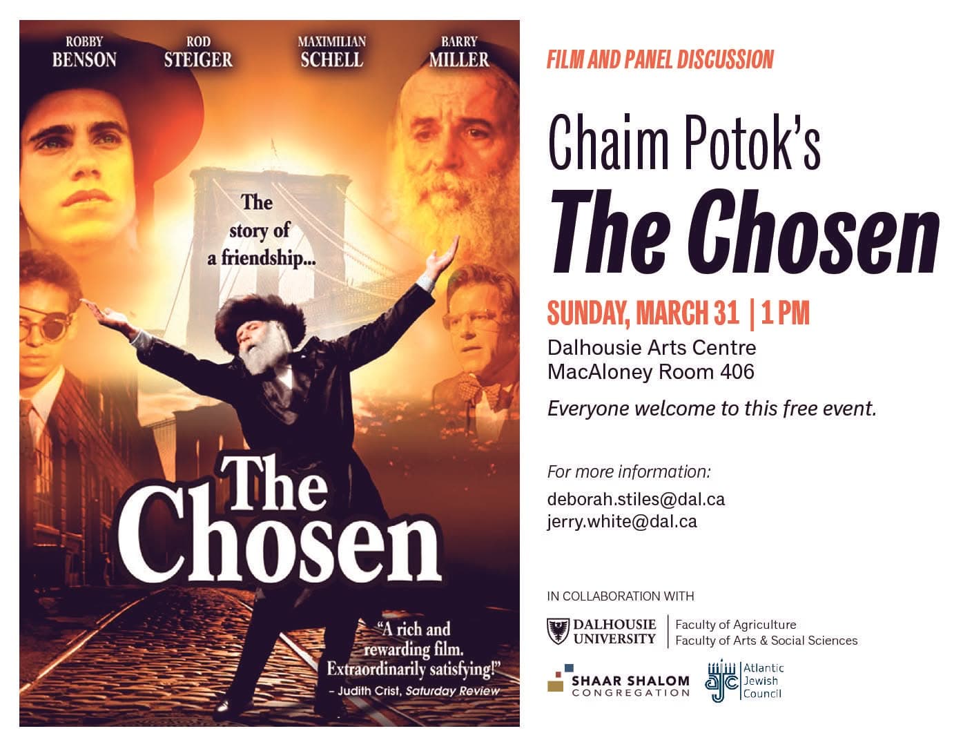 The Chosen by Chaim Potok