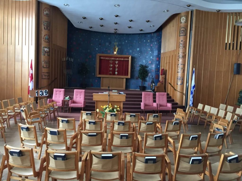 Shaar Shalom Sanctuary Seating