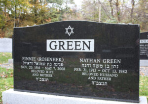 Green, Pinnie (Rosenhek)