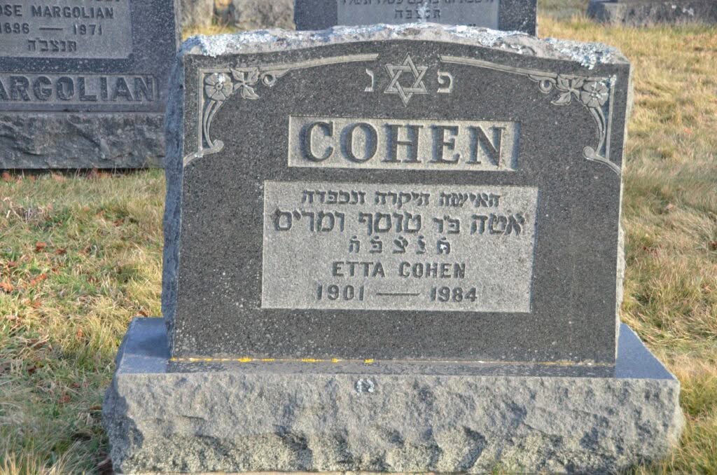 Cohen, Etta