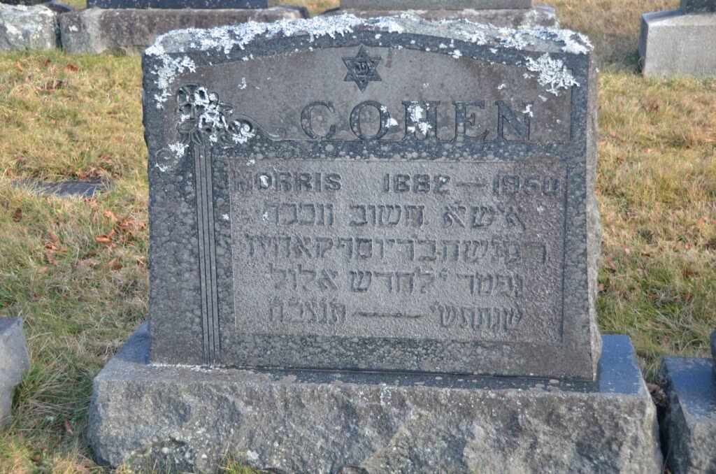 Cohen, Morris (Rabbi Menashe)