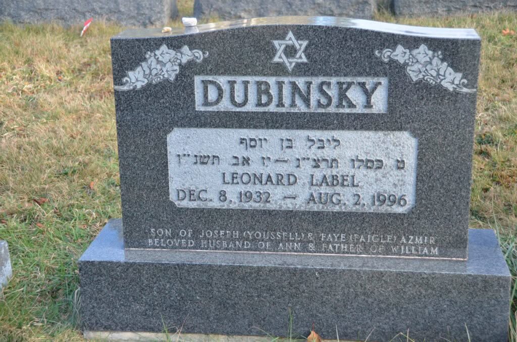 Dubinsky, Leonard Label