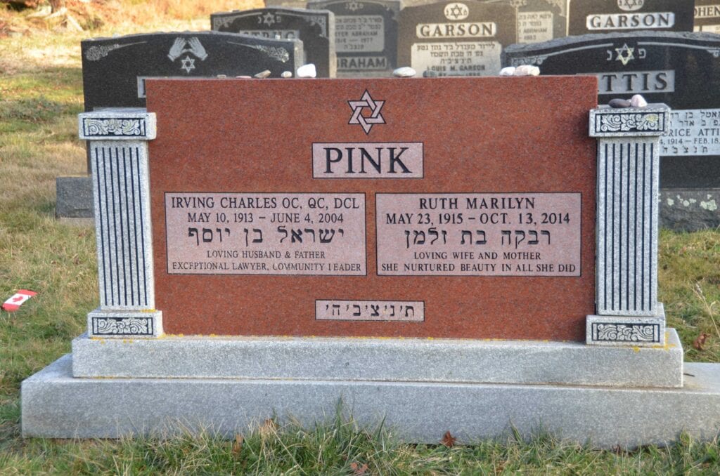 Pink, Ruth Marilyn