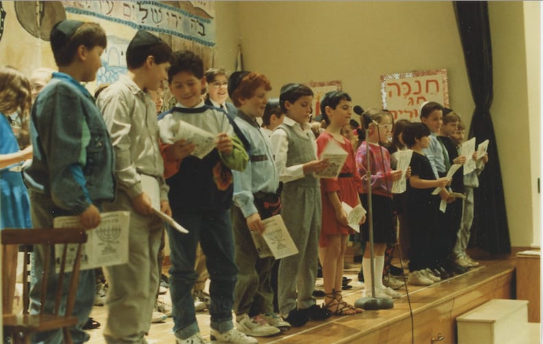 Hanukkah 1991 grade 3