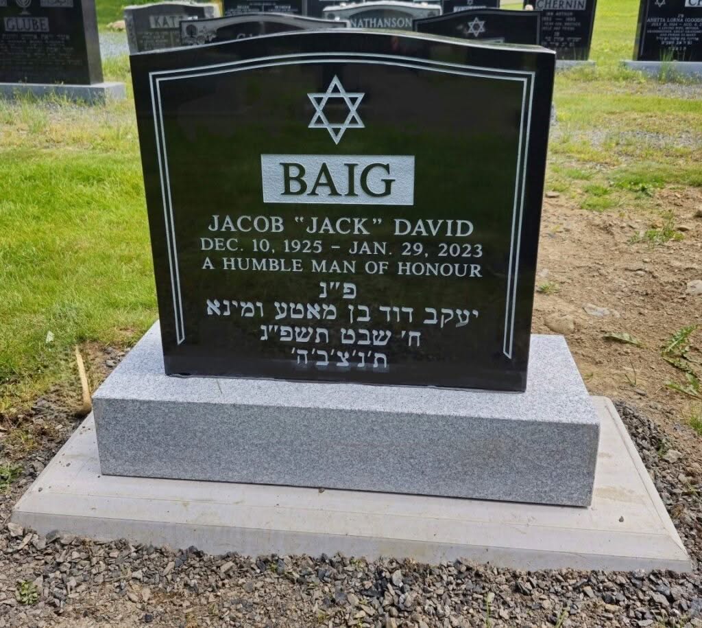 Baig, Jacob (Jack) David